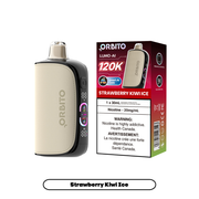 Orbito Lumo AI 120K disposable vape, Strawberry Kiwi Ice