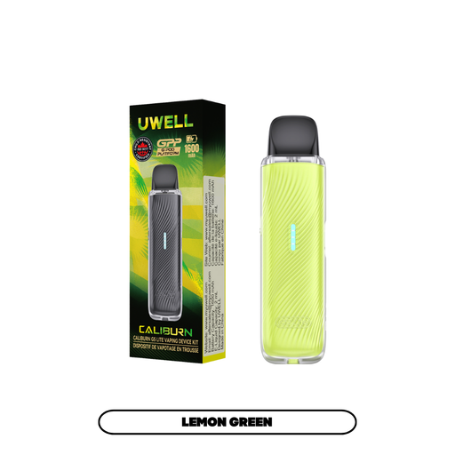 Uwell Caliburn G5 Lite pod kit, Lemon Green