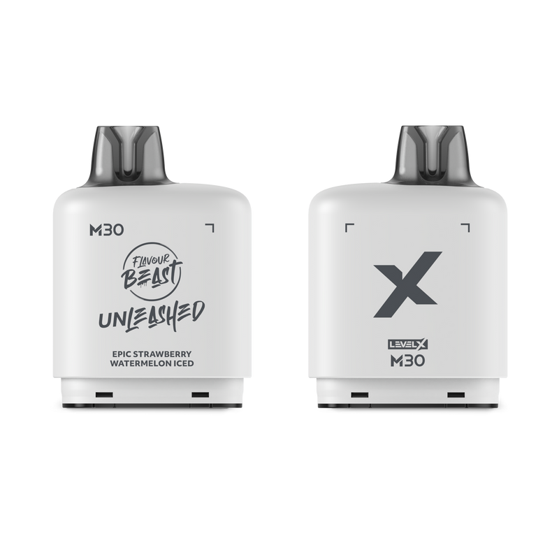 Level X M Series 30mL pod, Unleashed Epic Strawberry Watermelon Iced