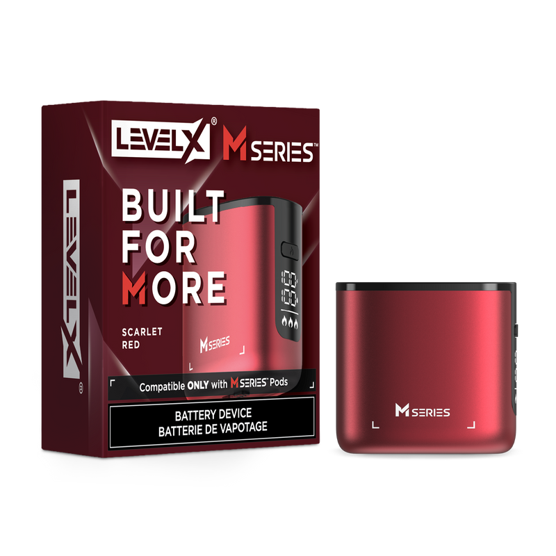 Level X M Series device, Scarlet Red