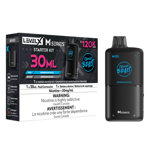 Level X M Series starter kit, Bomb Blue Razz