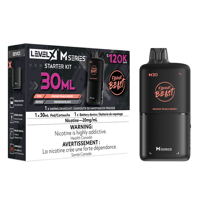 Level X M Series starter kit, Packin' Peach Berry