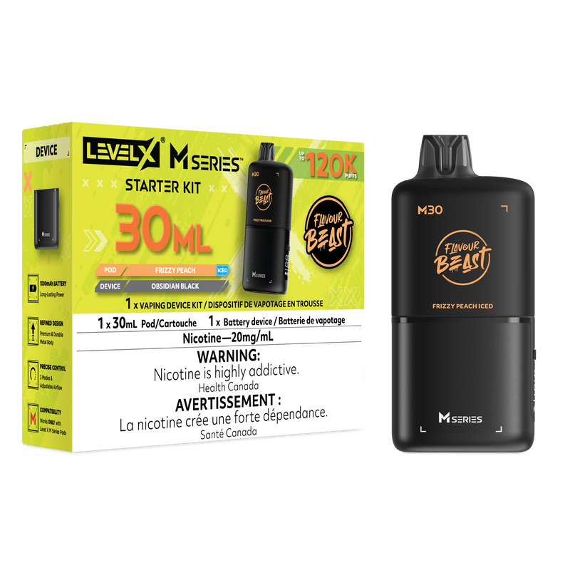 Level X M Series starter kit, Frizzy Peach Iced