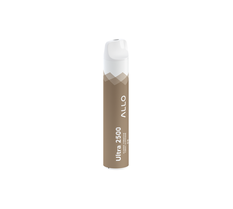 Allo Ultra 2500 disposable vape, Classic Tobacco