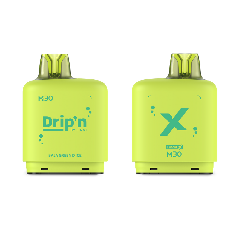Level X M Series 30mL pod, Drip'n Baja Green D Ice