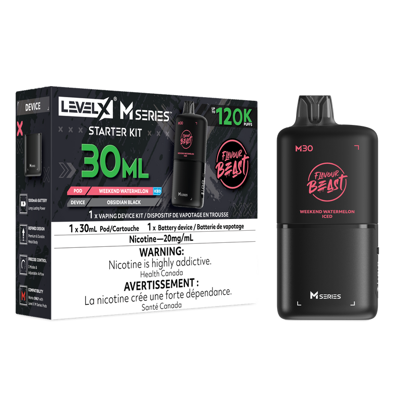 Level X M Series starter kit, Weekend Watermelon Iced