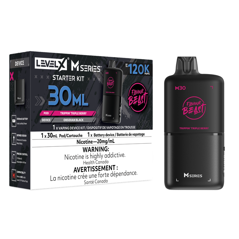 Level X M Series starter kit, Trippin' Triple Berry