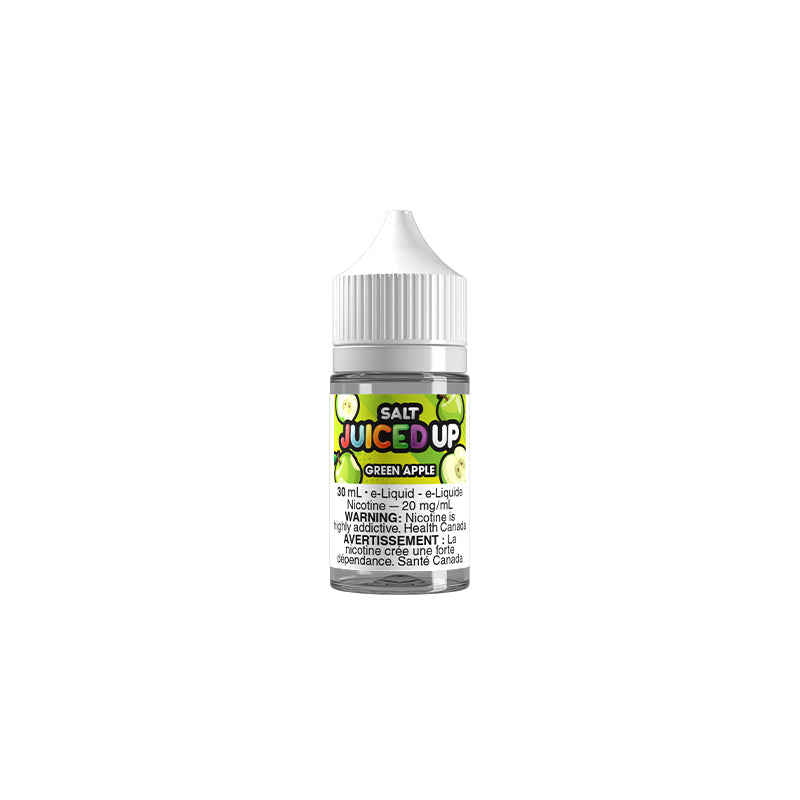 Juiced Up Salt e-liquid 30mL, Green Apple