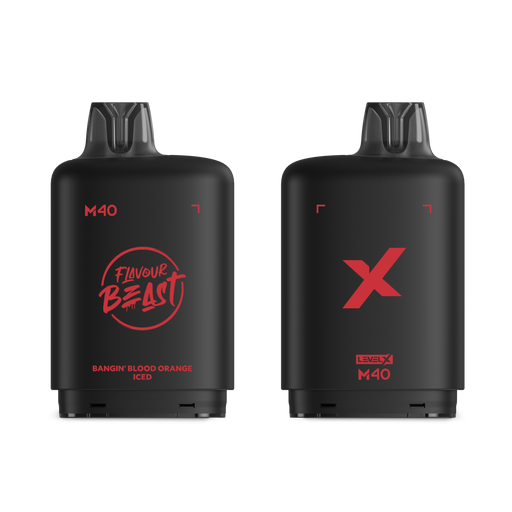 Level X M Series 40mL pod, Bangin' Blood Orange Iced