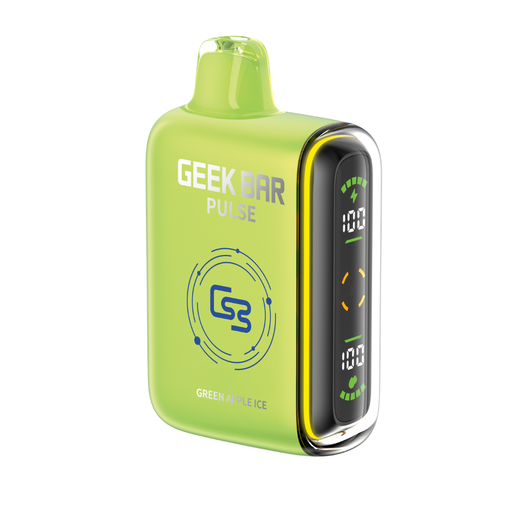 Geek Bar Pulse Disposable Vape - 9K Puffs - 16mL Green Apple ice