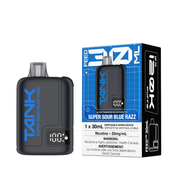 FEED Tank 120K disposable vape, Super Sour Blue Razz