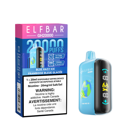 Elf Bar GH20K disposable vape, Blue Razz Ice