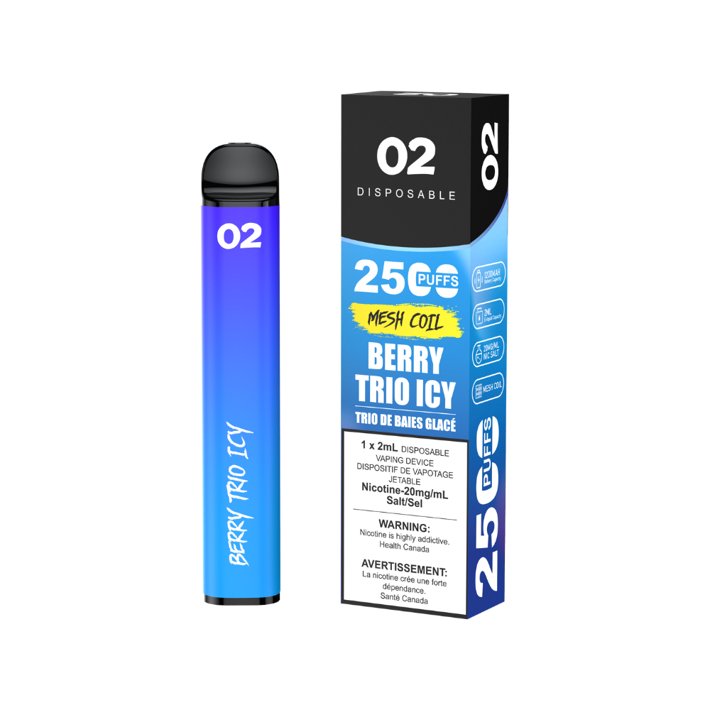 disposable vape pen canada O2 Disposable Vape - 2500 Puffs
