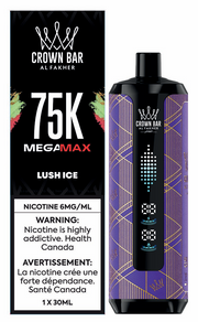 Al Fakher Mega Max 75K disposable vape, Lush Ice