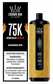 Al Fakher Mega Max 75K disposable vape, Mango Ice