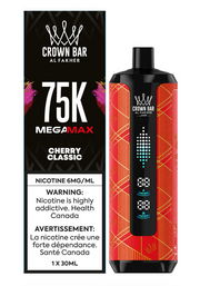 Al Fakher Mega Max 75K disposable vape, Cherry Classic
