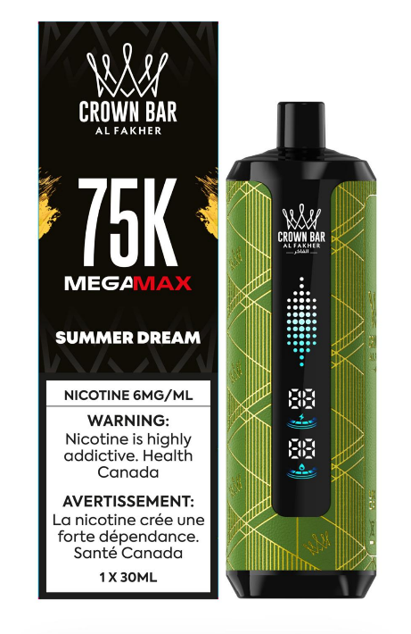 Al Fakher Mega Max 75K disposable vape, Summer Dream