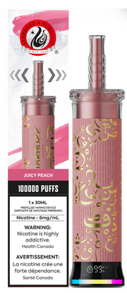 StarBuzz E-Hose 100K disposable vape, Juicy Peach