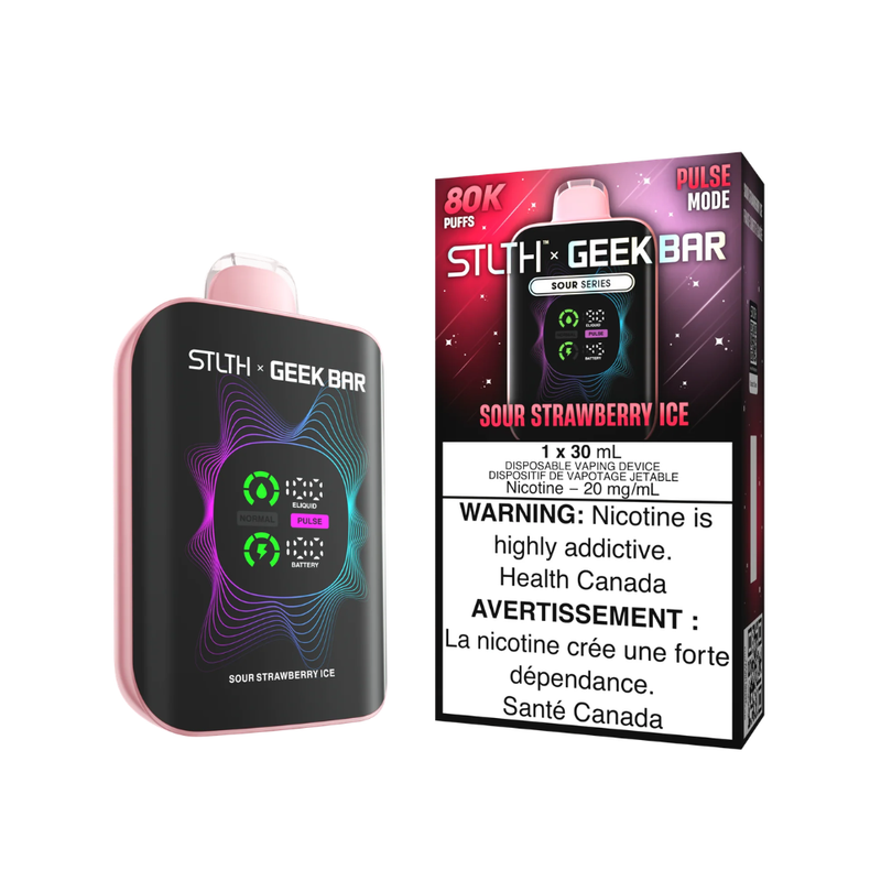 STLTH x Geek Bar 80K Disposable Vape - 80000 Puffs - 30mL