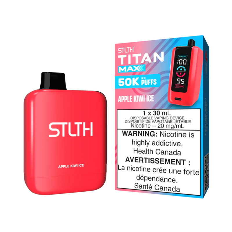STLTH Titan Max 50K Disposable 30mL - 20mg