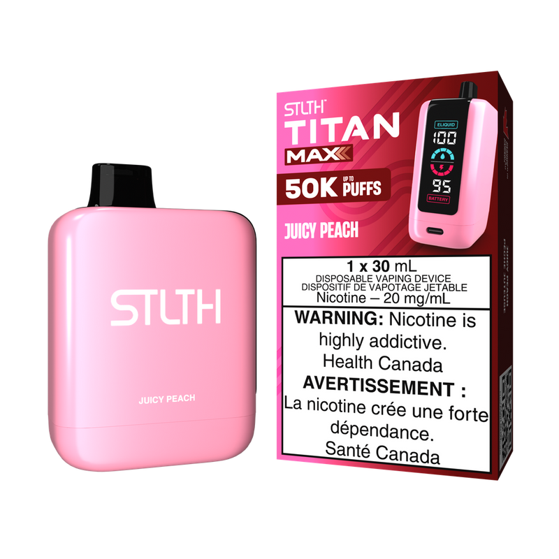 STLTH Titan Max 50K Disposable 30mL - 20mg