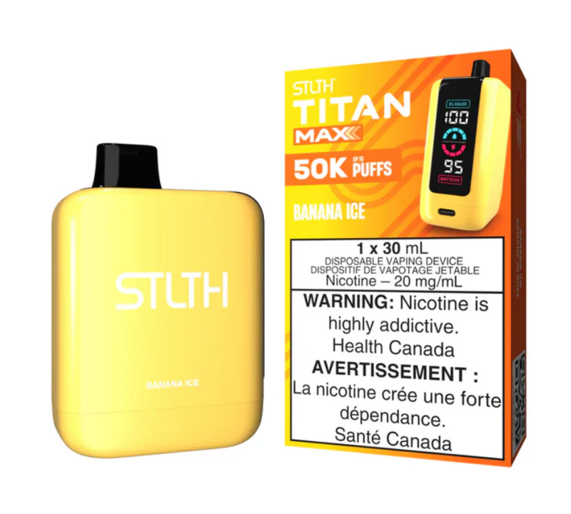 STLTH Titan Max 50K Disposable 30mL - 20mg