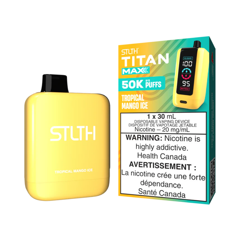 STLTH Titan Max 50K Disposable 30mL - 20mg