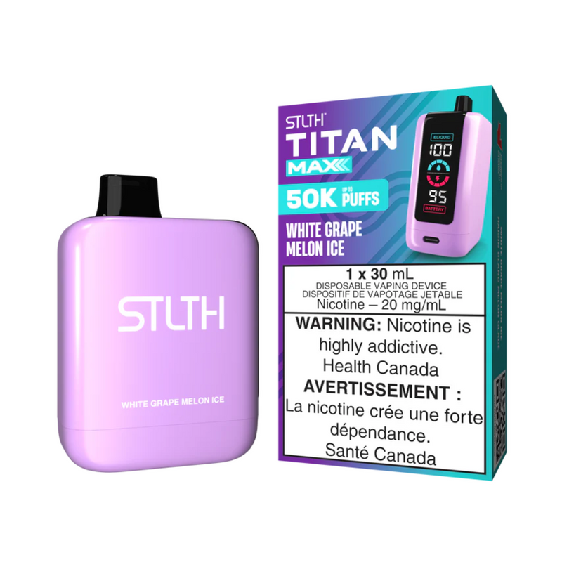 STLTH Titan Max 50K Disposable 30mL - 20mg