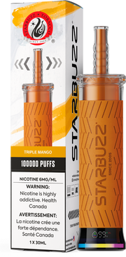 StarBuzz E-Hose 100K disposable vape, Triple Mango