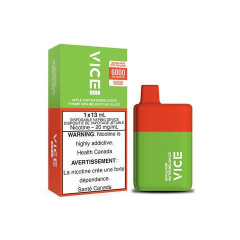 Vice Box - Apple Kiwi Watermelon Ice 6000 Puffs Disposable Vape